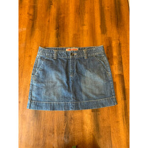 Gap Jeans Denim Mini Skirt 12 Light Blue